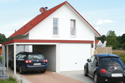 Kombination Garage / Carport